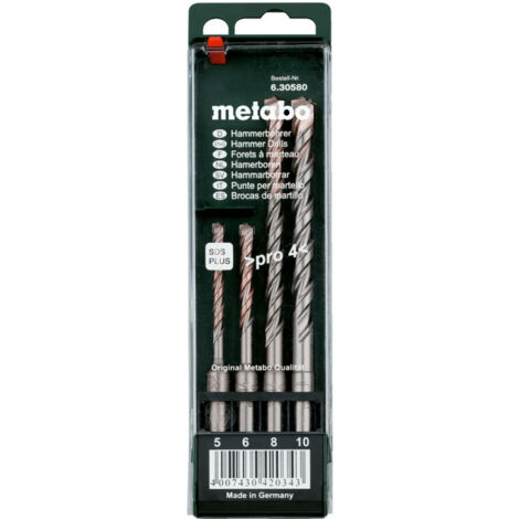 Metabo Hammerbohrer-Satz SDS-plus Pro 4, 4-tlg.