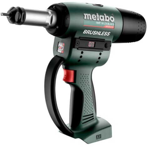 Metabo Herramientas - Pistola remachadora AKU de 18 V, sin batería ni cargador 601788850