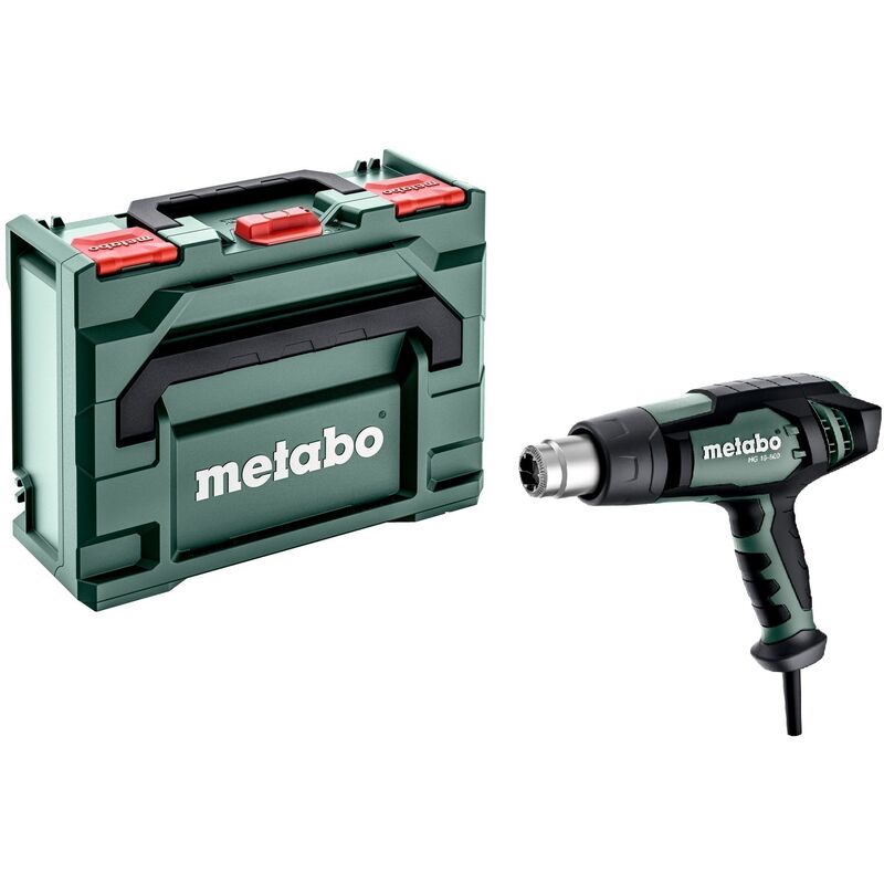 

Metabo HG 16-500 Pistola de aire caliente con accesorios incluidos en MetaBox - 1600W