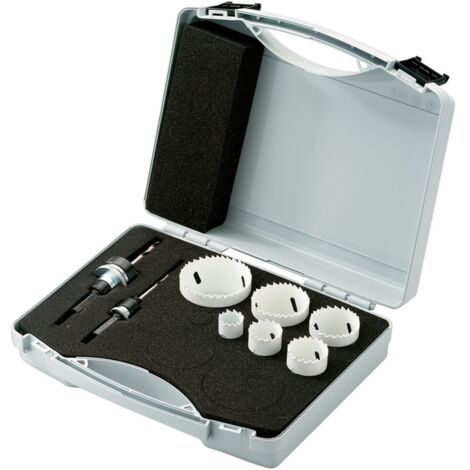 Metabo HSS Bi-Metall Lochsägensatz SET Sortiment 22 - 68 mm im Koffer, 8-teilig