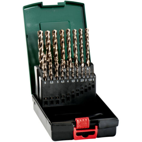 Metabo HSS-Co Kunststoffkassette SP, 19-tlg.