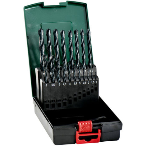 Metabo HSS-R-Bohrerkassette, 19-teilig