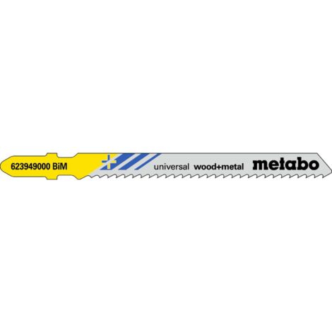 Metabo - Juego de hojas de sierra, longitud 90 mm, 5 uds. 623949000
