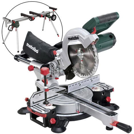 Metabo KGS 216 M - Scie à onglet sur table (KSU 401) - 1500W - 216 x 30mm