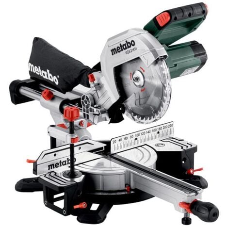 METABO KGS216M 240v Slide mitre saw 216mm blade