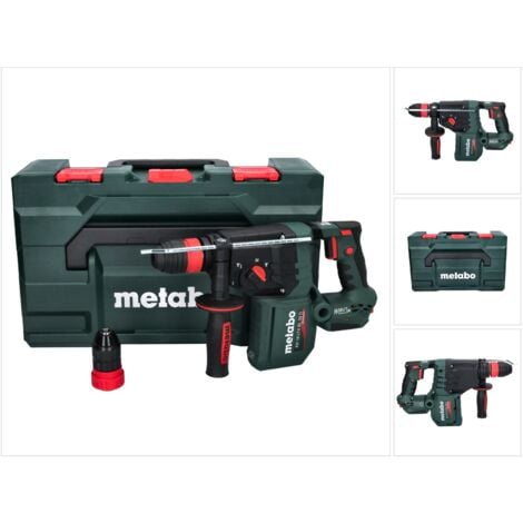 Metabo KH 18 LTX BL 28 Q Akku Bohrhammer 18 V 3 J SDS plus Brushless ( 601715840 ) + metaBOX - ohne Akku, ohne Ladegerät