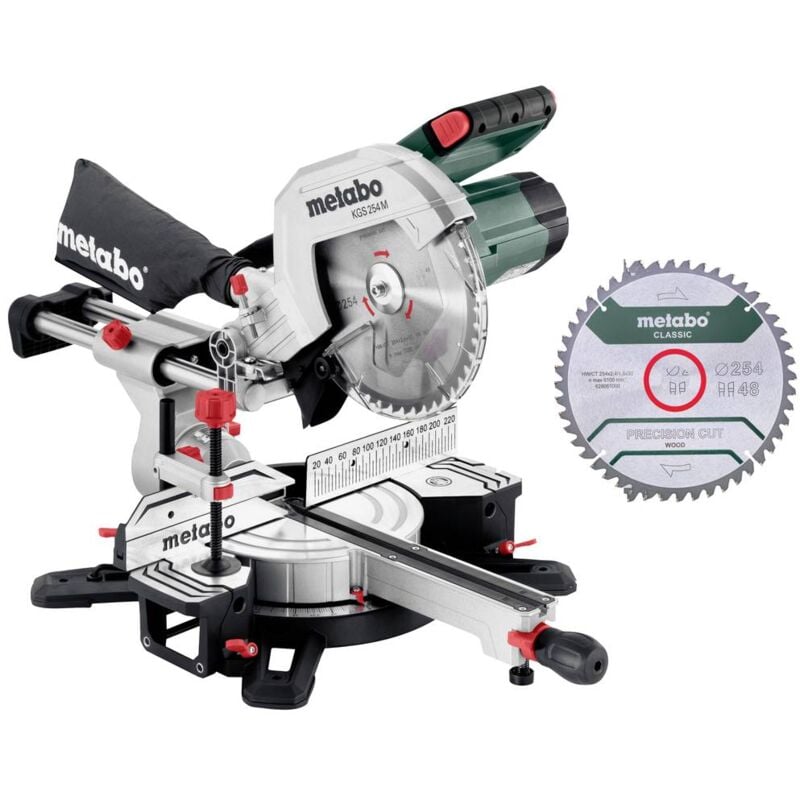 Image of Troncatrice Metabo 613254900 254 mm 30 mm 1450 w