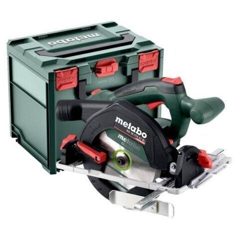 Metabo KS 18 LTX 57 BL 18V Brushless 165mm Circular Saw Body Only In MetaBOX
