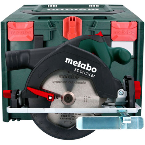 Metabo KS 18 LTX 57 Circular Saw Body Only With MetaBOX