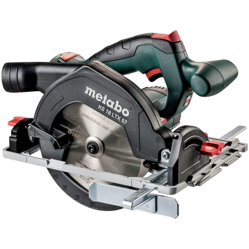 Scie circulaire sans fil METABO KS 18 LTX 57 18V 57mm de profondeur de coupe Bois - vue 3