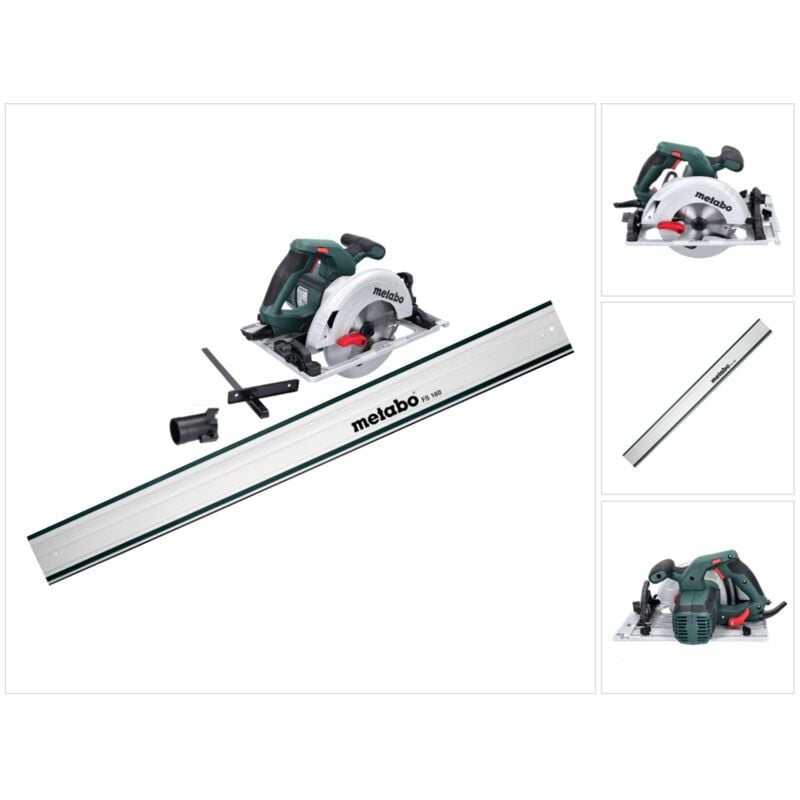Metabo KS 55 FS Scie circulaire 1200 W 160 mm + lame + guide