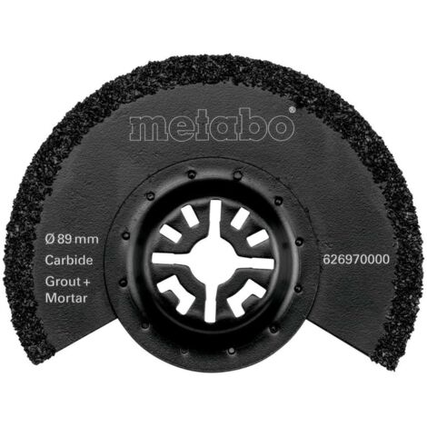 Metabo Lama a segmenti Classic, fughe e stucco, HM, Ø 89 mm (626970000)