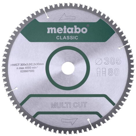 Metabo Lama multi cut - classic, 305x3,0/2,2x30 Z80 FZ/TZ 5°neg /B (628667000)