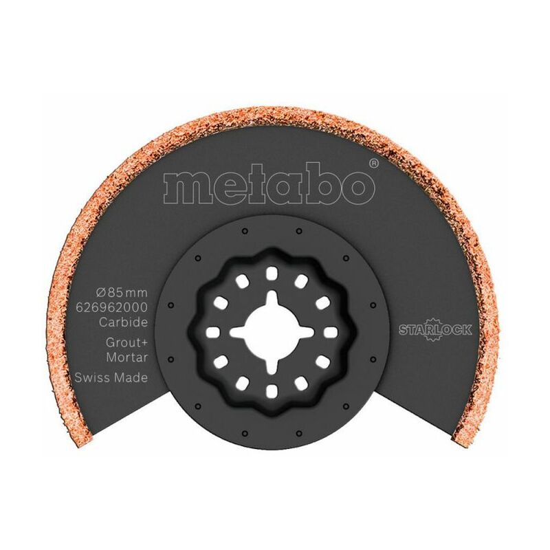 Metabo - Lame de scie à segments, joints/enduits, carbure 85 mm (626962000)