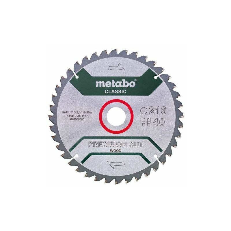 Metabo - lame de scie « precision cut wood -