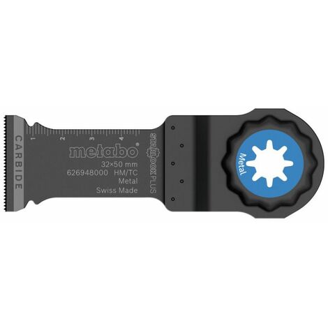 METABO LAME DE SCIE DE PRÉCISION « STARLOCK PLUS », MÉTAL, CARBURE, 32 X 50 MM (626948000)