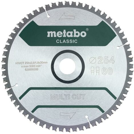 Metabo Sägeblatt "precision cut 160x2,2/1,4x20 Z36 WZ 10° 628278000 classic" 