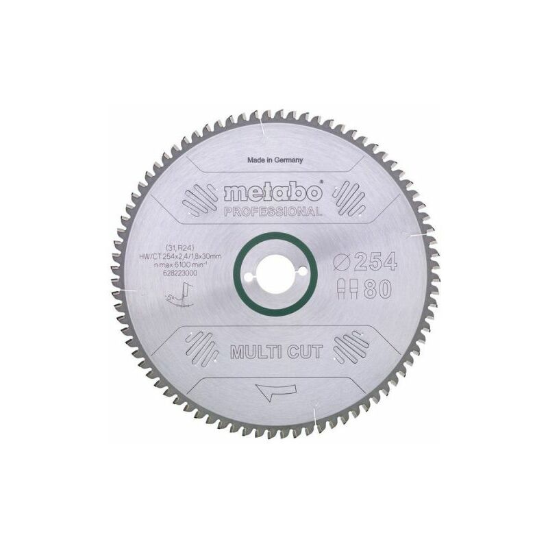 Metabo - Lame de scie circulaire hw/ct 315 x 30, 96 fz/tz, 5° nég. (628092000)