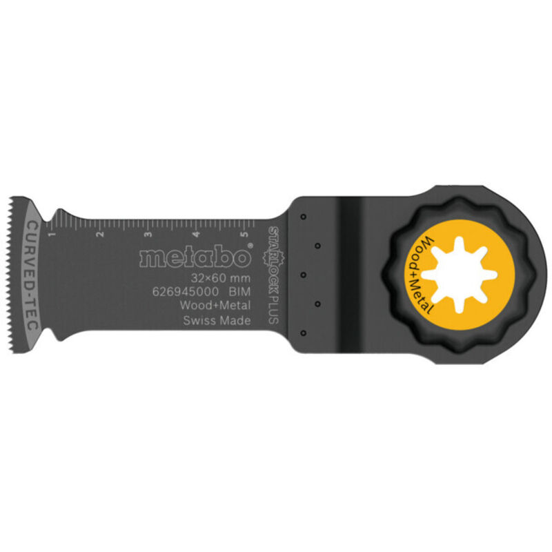 Metabo - lame de scie plongeante « starlock plus » bois + métal, bim, 28 x 54 mm (626945000)