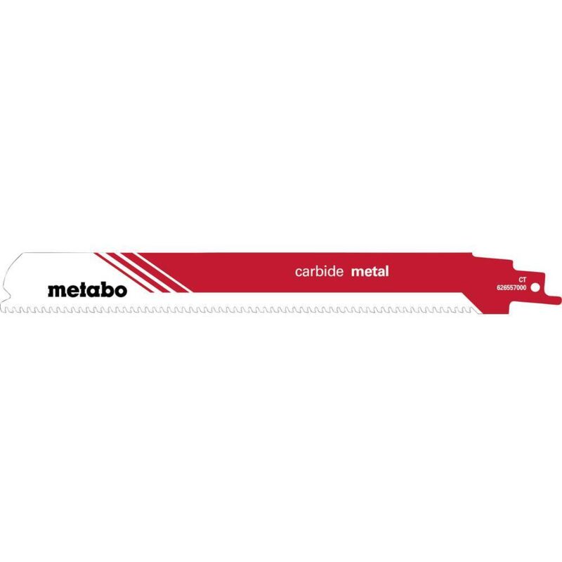 Metabo - 626557000 Lame de scie sabre carbide metal Longueur lame de scie 225 mm 1 pc(s)