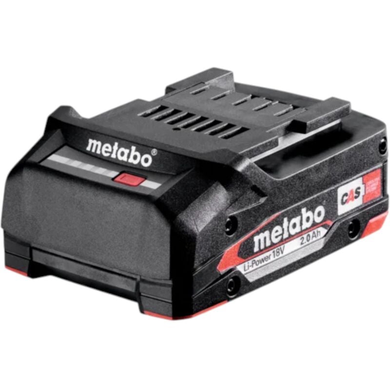 Metabo - Li-Power Batteriepack 18 v 2,0 Ah cas Li-Ion Batterie ( 625596000 ) avec indicateur de charge