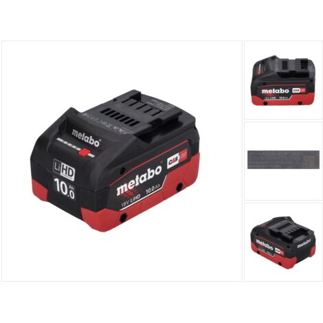 Metabo Akkupack Ersatzakku LiHD 18 Volt 10,0 Ah im Karton 625549000