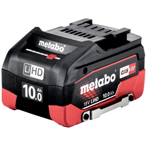 Metabo LiHD Akkupack mit Sicherheitsbügel 18 V - 10,0 Ah