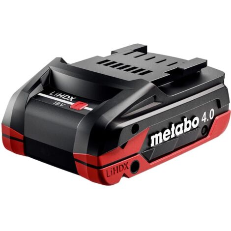 Metabo LiHDX Ersatzakku 18 V - 4,0 Ah Akkupack Schiebeakku CAS Akku Mafell