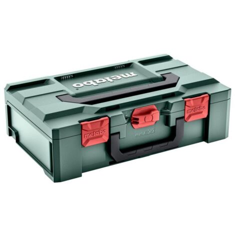 Metabo – Mallette pour matériels électroportatifs 626884000 – ABS – Dimensions 496 x 296 x 145 mm – Protection optimale contre chocs et intempéries