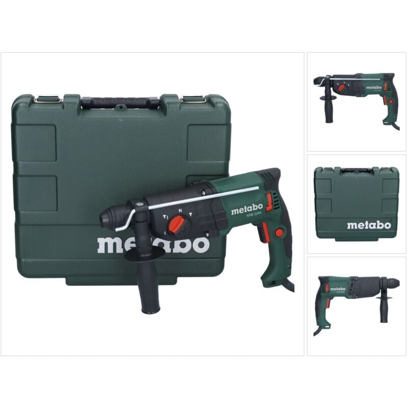 Metabo - khe 2245 Marteau perforateur burineur 750 w 2,2 j sds plus + mallette ( 601708500 )