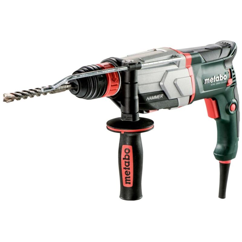 

Metabo Martillo combinado KHE 2660 Quick (600663500) con portabrocas Metabo-Quick maletín de plástico