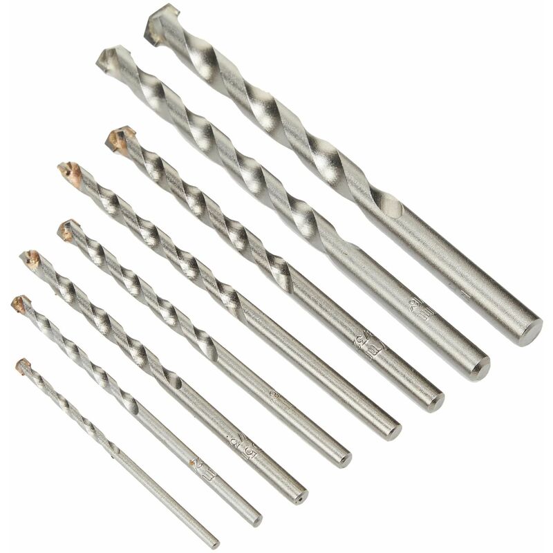 Metabo - 626706000 Masonry Drill Set 8 Piece 3-10mm MPT626706