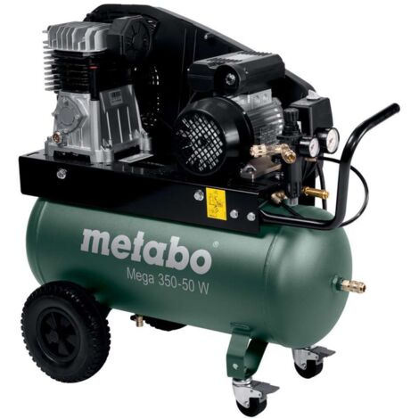 Metabo Mega 350-50 D - compresor 4 CV 200 litros correa trifásico