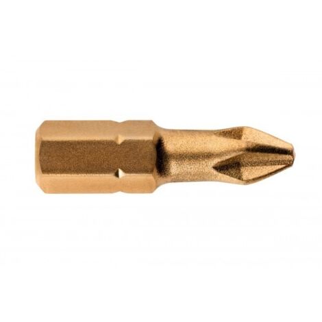 METABO MET-628500000 Set de 3 puntas Phillips Diamond PH 1 Largo 25 mm