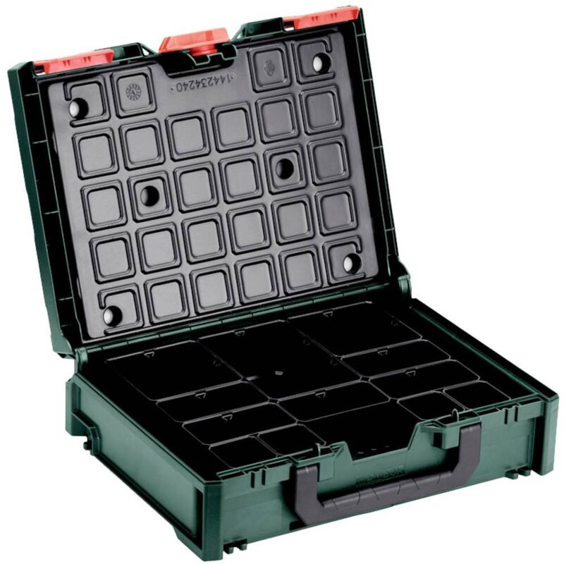 Metabo - x 118 Organizer 626897000 Mallette pour matériels électroportatifs abs vert, noir (l x h x p) 396 x 118 x
