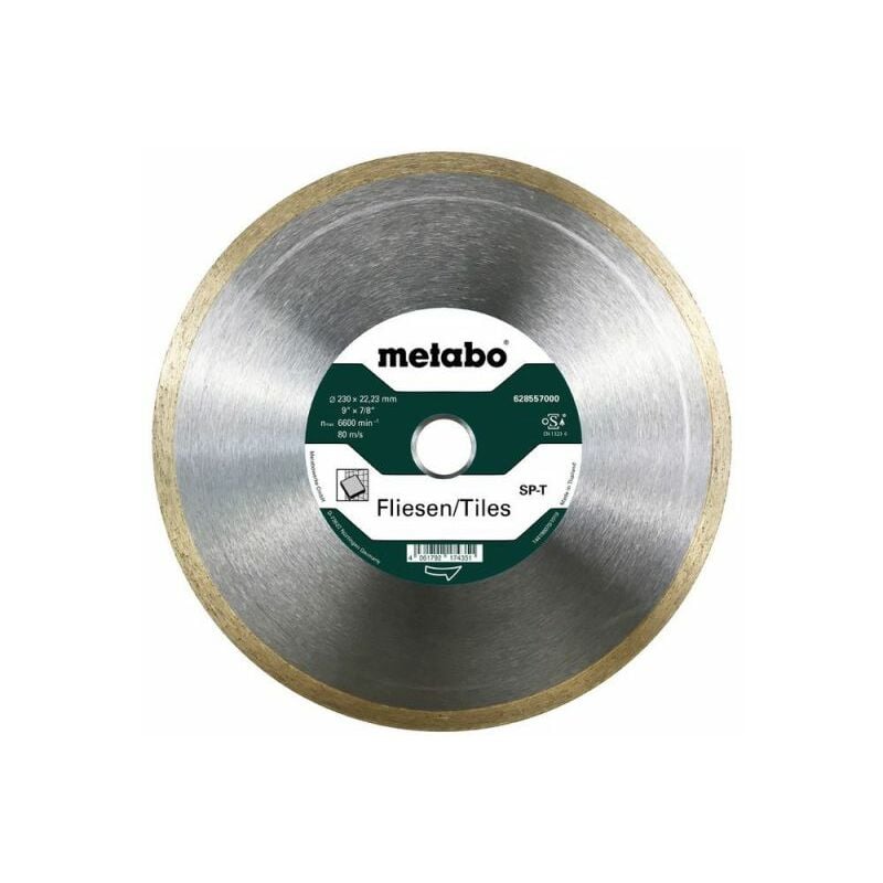 Metabo - Disque à tronçonner diamanté sp - t, 230x22,23 mm, carreaux (628557000)