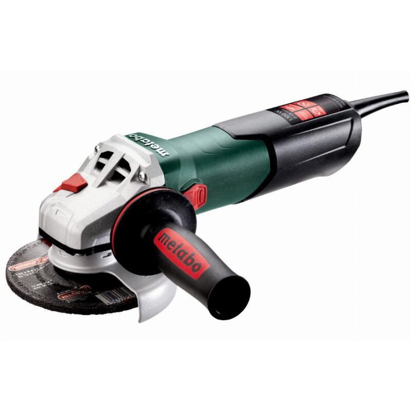 Meuleuse 125 mm wev 11-125 Quick - 1100W - vitesse de rotation réglable - Coffret x - Metabo