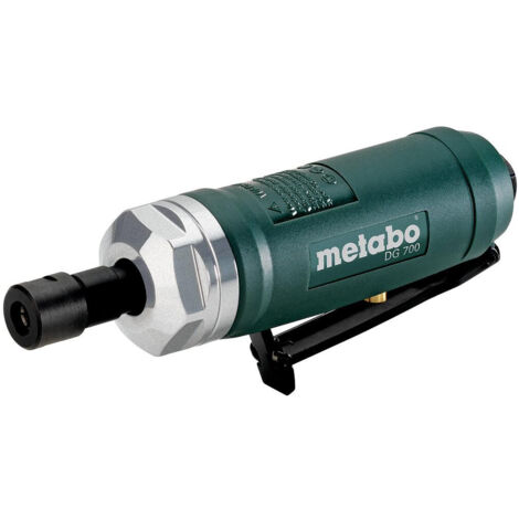 Metabo – Meuleuse pneumatique droite à air comprimé 6.2 bar – Vitesse 22,000 tr/min – Évacuation d'air par poignée – Pour travaux de précision