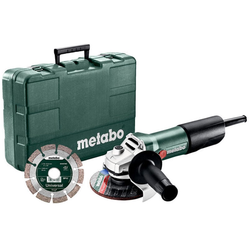 Metabo - Meuleuse d'angle filaire w 850-125 - Disque diamanté inclus