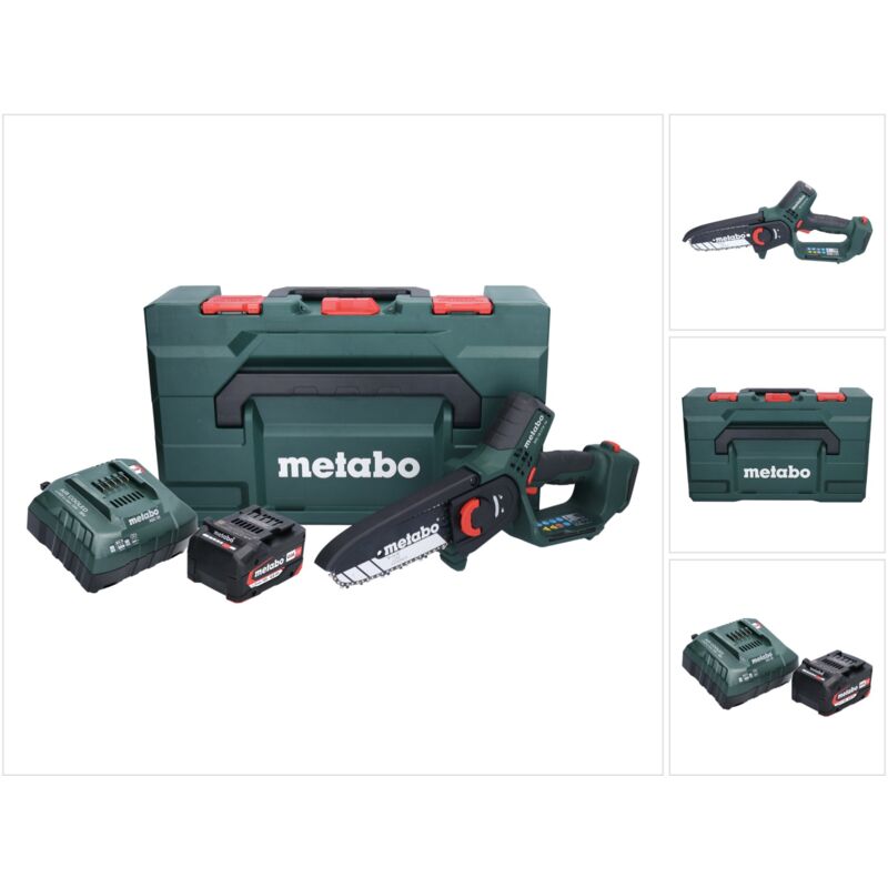 Ms 18 ltx 15 outil sans fil 18 v 15 cm 5 m/s + 1x batterie 4,0 Ah + chargeur + x - Metabo