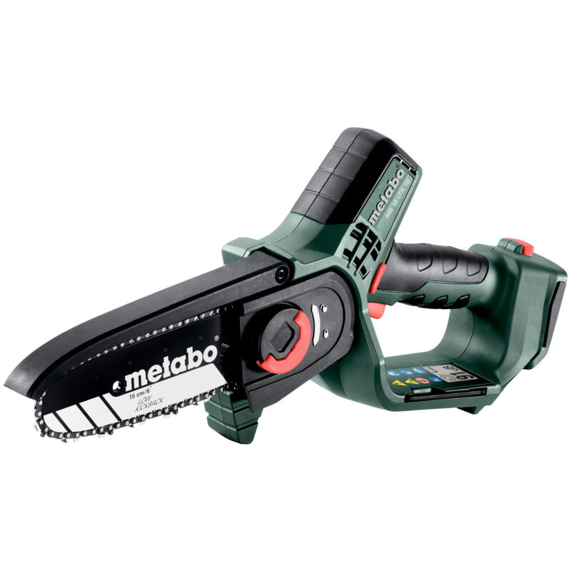 Tronçonneuse sans fil METABO MS 18 LTX 15 18 V 15 cm 5 / sans batterie ni chargeur