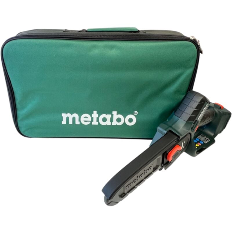 Ms 18 ltx 15 Scie à onglets sans fil 18 v 15 cm 5 m/s + sacoche - sans batterie, sans chargeur - Metabo