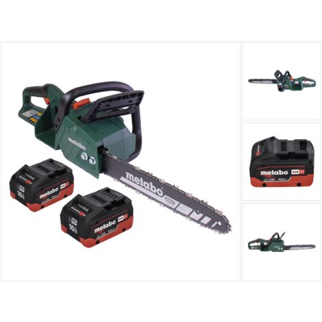 Metabo MS 36-18 LTX BL 40 36 V ( 2x 18 V ) Cortabordes sin cable de 40 cm 22 m/s sin escobillas + 2x batería de 10,0 Ah - sin cargador