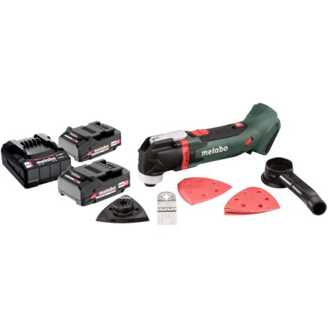 Metabo MT 18 LTX Akku Multitool 18 V OIS / Starlock + 2x Akku 2,0 Ah + Ladegerät