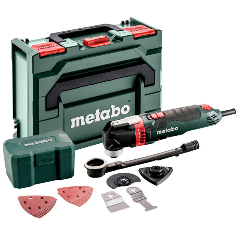 Outil multifonctions METABO MT 400 Quick Sciage ponçage grattage rabotage