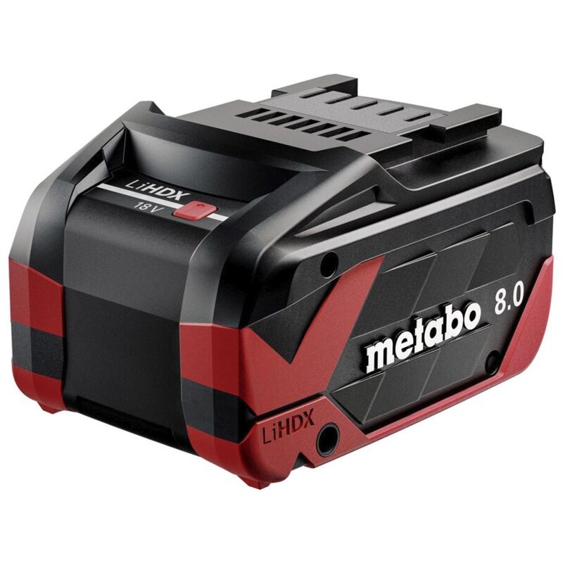 Metabo Pack d'accumulateurs LiHDX 18 v 8 0 Ah cas Li Ion 624975000