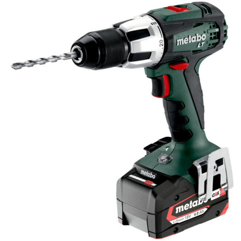 Perceuse à percussion Metabo sb 18V - lt 2 x 4,0 Ah Li-Power, asc 55, coffret - 602103500