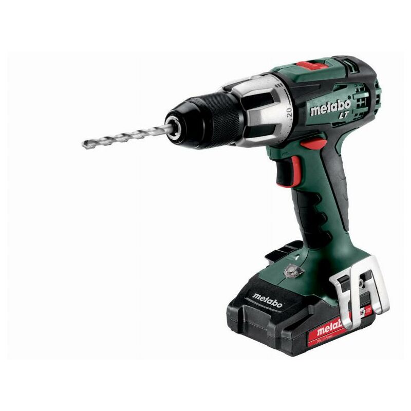 Metabo - Perceuse à percussion sb 18V - lt 2 x 2,0 Ah Li-Power, asc 55, coffret - 602103510