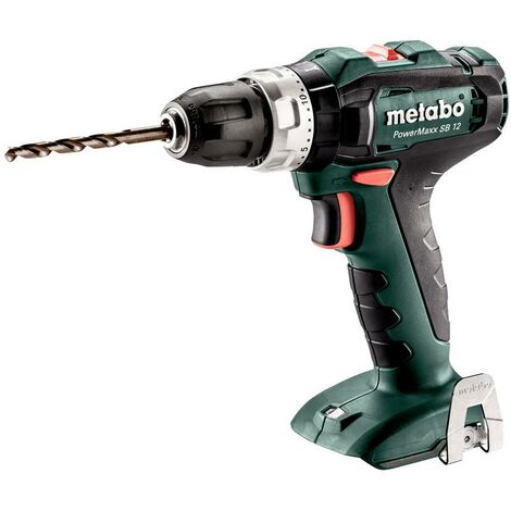 Metabo Perceuse à percussion sans fil PowerMaxx SB 12, MetaLoc, sans batterie, ni chargeur - 601076840