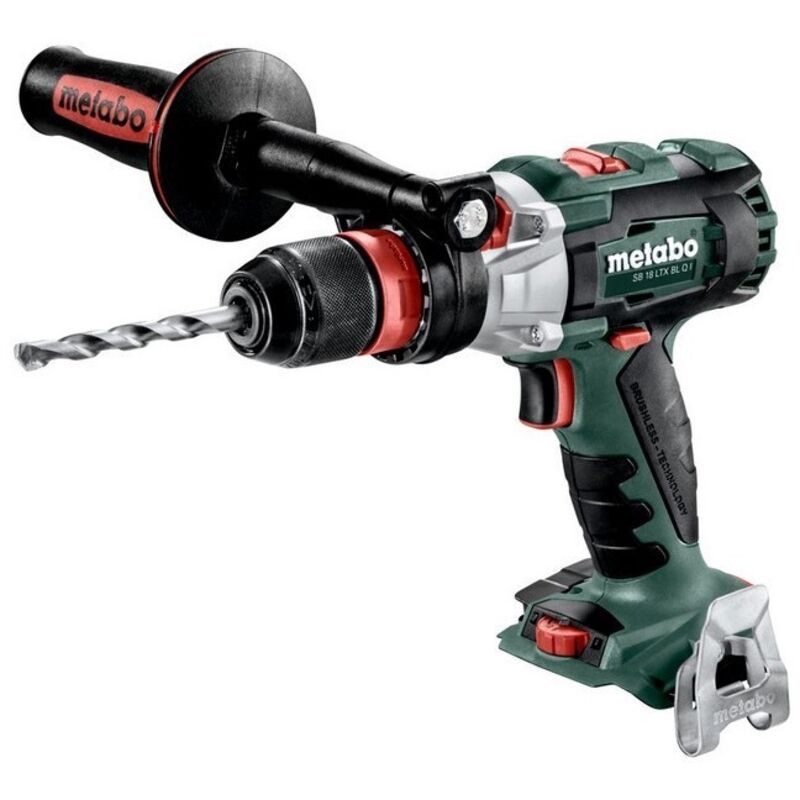 SB18LTXBLQI 18V bl Quick Impulse Combi Drill Body Case Bare Unit - Metabo